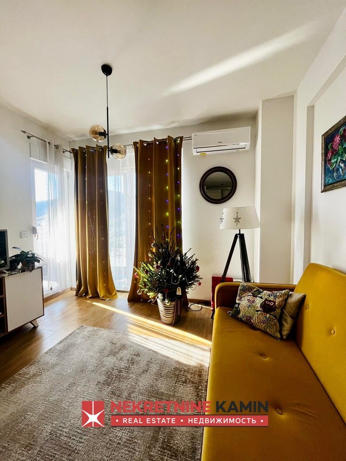 Fully Furnished One-Bedroom Apartment on the 9th Floor, near Mega Mall, Budva